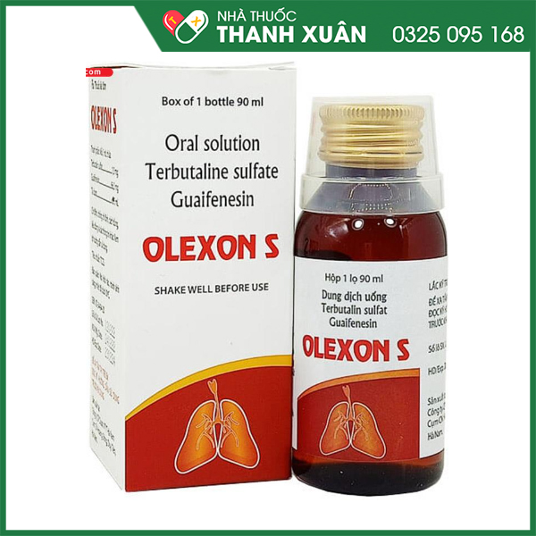 Olexon S - thuốc điều trị viêm phế quản